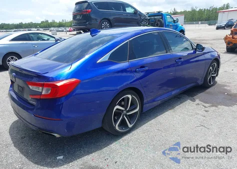 2018 Honda Accord Sport from USA, damaged, VIN 1HGCV1E36JA105730
